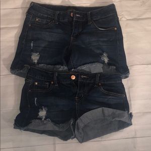 Two pairs size 1 shorts